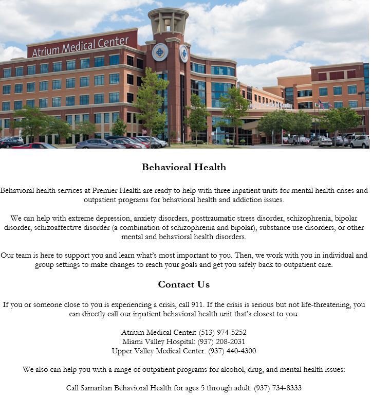 atrium resources mental health